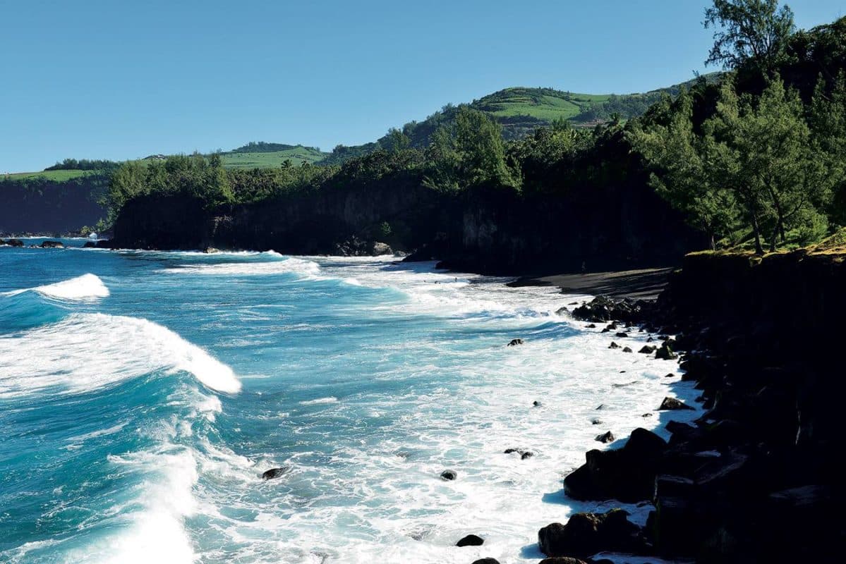 Plage De Ti Sable Carte De La Réunion