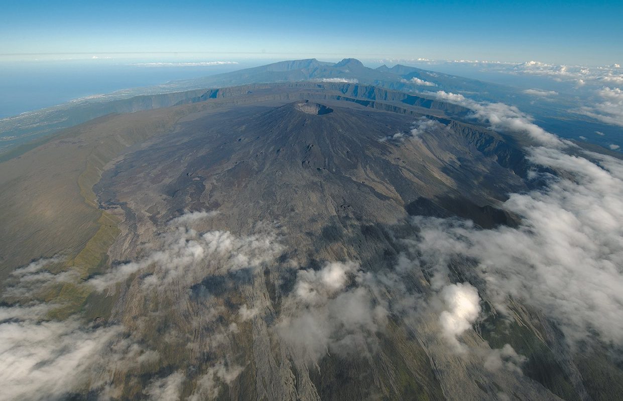 Piton De La Fournaise Carte De La Reunion